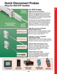 Thumbnail of document Data Sheet - PRX-NP Quick Disconnect Handheld RTD Probes w/Removable Handle